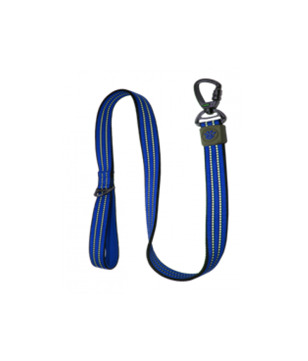 [DCV5048-15M] DOCO VARIO Leash with Reflective Thread 4ft - Small[Color - Blue, Size - M]