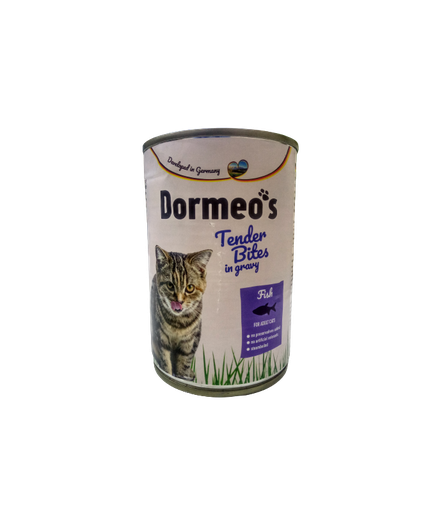 [DM000010] Dormeos Cat Wet Food Fish Tender Bites In Gravy - 415g[Weight - 415g]