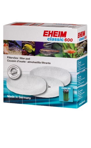 [EH2616175] EHEIM fine filter pad (3 pcs.) f. classic 600