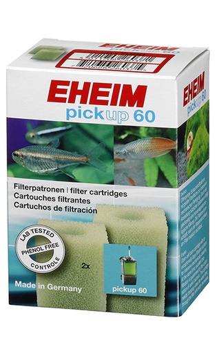 [EH2617080] EHEIM filter cartridge (2 pcs.) f. pickup 60