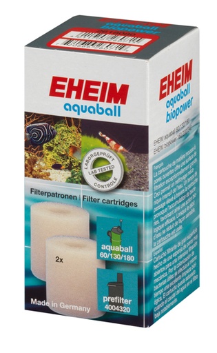 [EH2618080] EHEIM filter cartidge (2 pcs.) f. aquaball/biopower