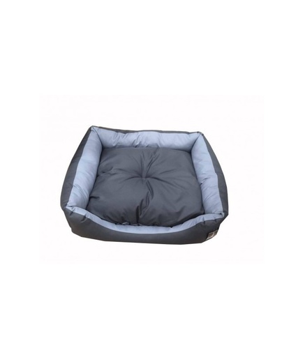 [EMK02D-21D] Empets Couch Bed Basic Duo[Dimension - 65x50x18cm, Color - Grey & Dark Brown]