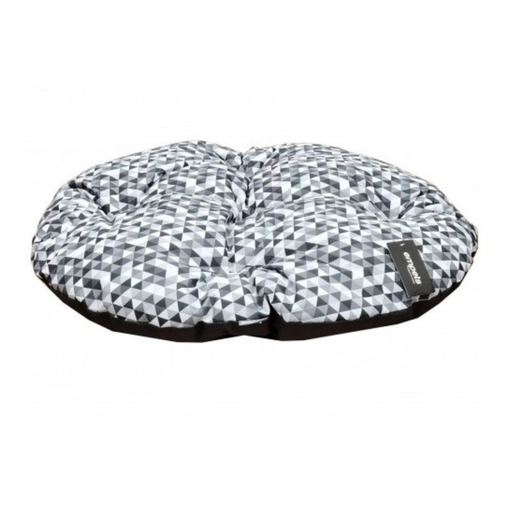 [EMPOW07M-105M] Empets Oval Cushion Modern[Dimension - 78x66cm, Texture - Printed Black & White]