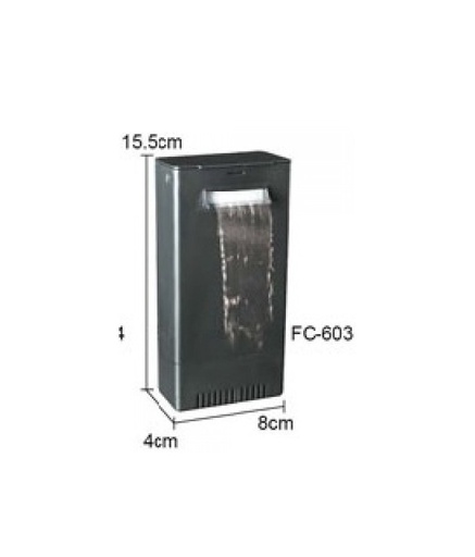 [FDFC603] KW Zone Dophin Internal Filter FC[Max Output - 380L/H]
