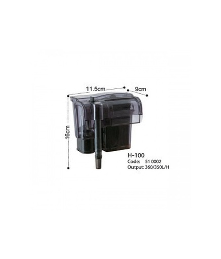 [FDH100] KW Zone Dophin Hanging Filter[Model - FDH100]