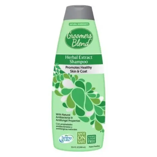 [FG00750-DIS] Synergy Labs Groomers Blend Herbal Extract Dog/Cat Shampoo  544ml[Volume - 544ml]-DIS