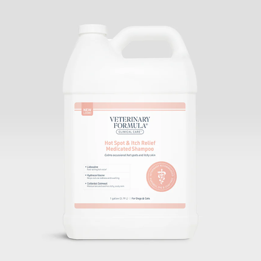 [FG01331/FG01869] Synergy Labs Veterinary Formula Clinical Care Hot Spot & Itch Relief Medicated Shampoo For Dogs & Cats[Volume - 3.79 L]