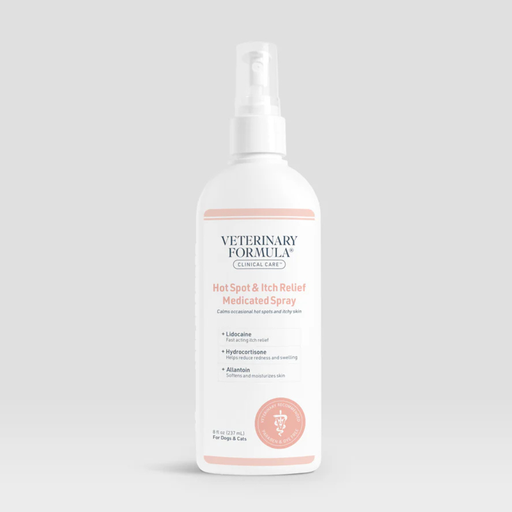 [FG01340/FG01813] Synergy Labs Veterinary Formula Clinical Care Hot Spot & Itch Relief Medicated Spray 236ml For Dogs & Cats[Volume - 236ml]