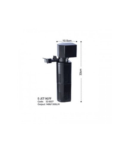 [FJ907F] KW Zone Jet Internal Filter[Max Output - 1500L/H]