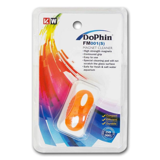 [FM001-S] KW Zone Dophin Floating Magnetic Cleaner - Without Blade[Size - S]