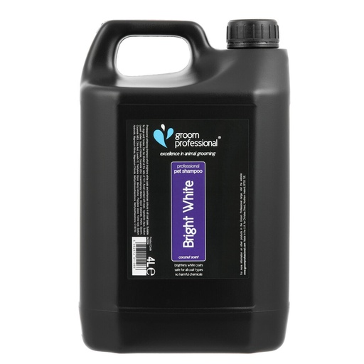 [GP842004] Groom Professional Bright White Shampoo[Volume - 4 litre]