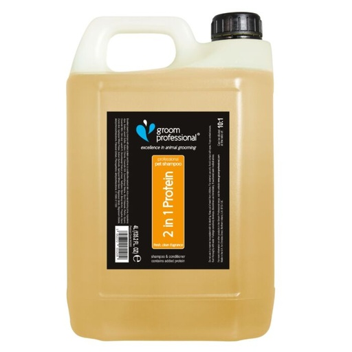 [GP842095-DIS] Groom Professional 2 In 1 Protein Shampoo[Volume - 4 litre]
