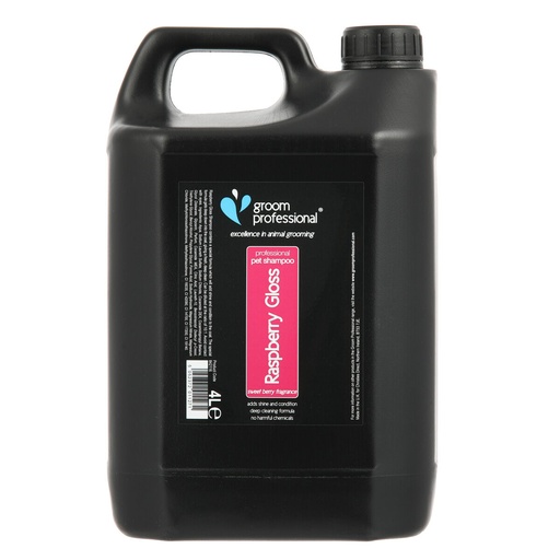 [GP842116] Groom Professional Raspberry Gloss Shampoo[Volume - 4 litre]