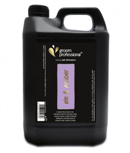 [GP842232] Groom Professional Iris & Amber Shampoo[Volume - 4 litre, Flavor - Iris & Amber]