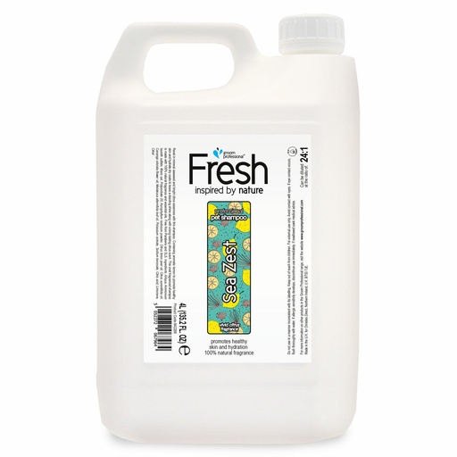 [GP842288] Groom Professional Fresh Sea Zest Shampoo[Volume - 4 litre]