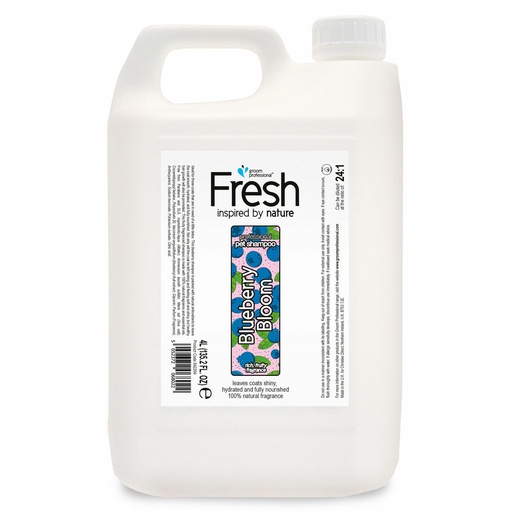 [GP842294] Groom Professional Fresh Blueberry Bloom Shampoo[Volume - 4 litre]