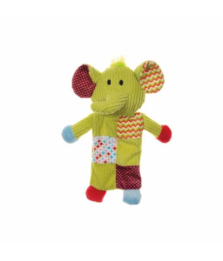 [ICC235] Imac Plush Elephant Mat with Squeaker Dog Toy, 21x16x7,5cm