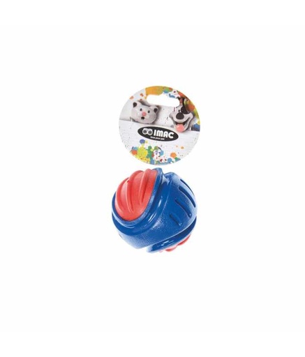 [ICC730] Imac Dual Colour TPR Ball with Squeaker Small, Ø7,6cm