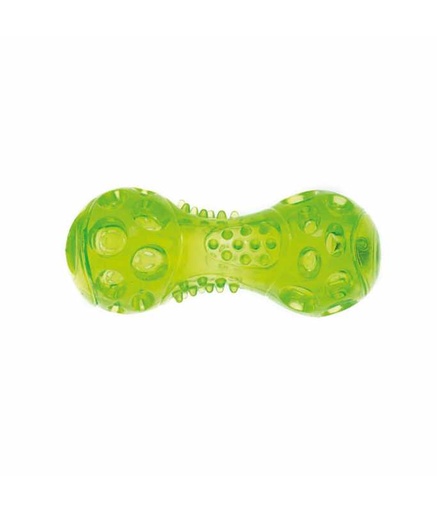 [ICC832] Imac TPR  Bone Toy  14.2x5.8x5.8 cm[Color - Green, Dimension - 14.2x5.8x5.8 cm]