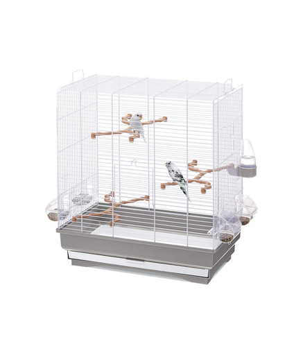 [IM03261] IMAC Carlotta-Bird Cage - 50X30X56CM[Color - White]