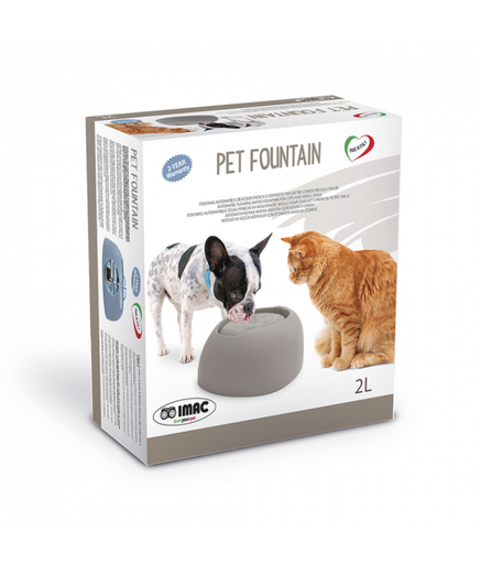 [IM41690S] IMAC PET FOUNTAIN-Drinking fountain for Dogs and Cats 32x28x13cm (2L)