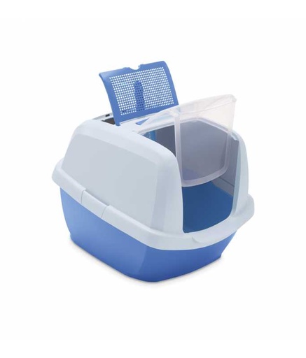 [IM44338] IMAC Maddy Junior-Hooded Cat Toilet - 57x43x41cm[Color - Blue]