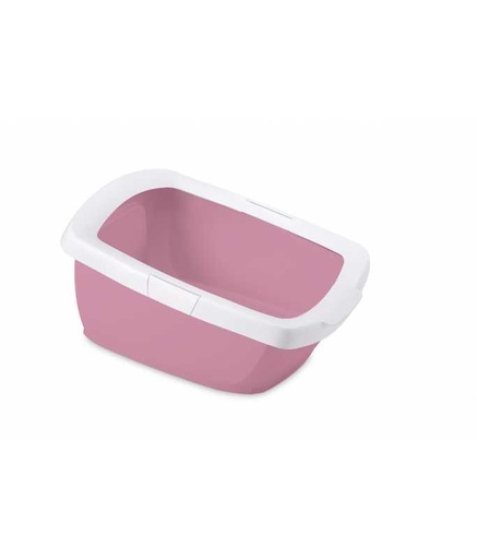 [IM44437] IMAC Funny Junior Litter Tray+Border - 57X43X28.5CM[Color - Pink]