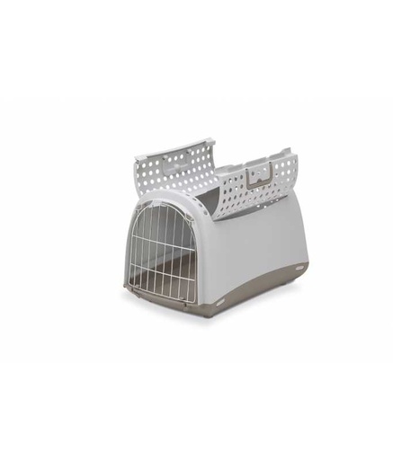 [IM80570] IMAC Linus Cabrio - Carrier For Cats And Dogs-Grey- 50X32X34.5CM