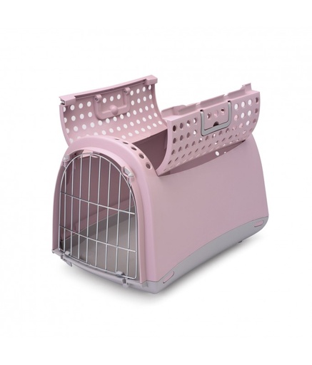 [IM80586] IMAC Linus Cabrio - Carrier For Cats And Dogs[Color - Pink, Dimension - 50 x 32 x 34.5cm]