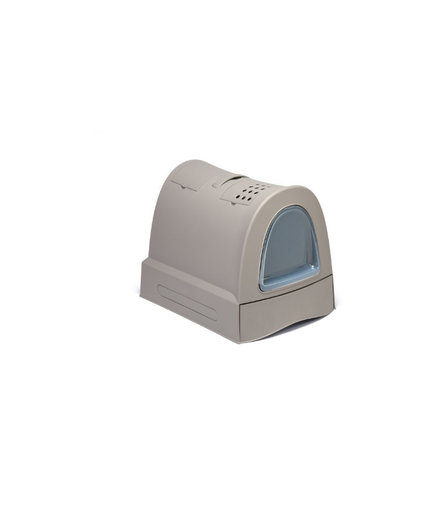 [IM83480] IMAC Zuma Litter Box For Cats - 40 x 56 x 42.5cm[Color - Beige,Size - M]