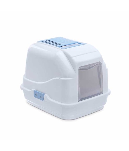 [IM84094] IMAC Easy Cat - Hooded Cat Toilets[Color - Blue, Dimension - 50 x 40 x 40cm]