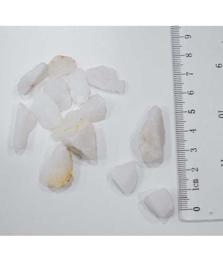 [INDC25KG-WHITECHIPS] Indian Stone Aquarium Chips - Gravel - White Chips - 25 KG