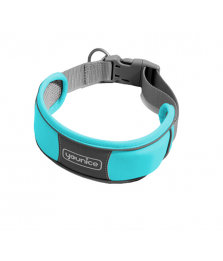[JE-A087-D] Golden Panda Neroprene Collar L:1.25" x 55-65cm[Color - Blue]
