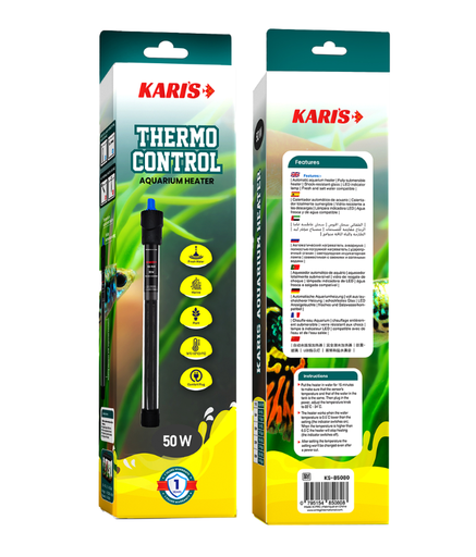 [KS-85080] Karis Aquarium Heater [Power - 50W]