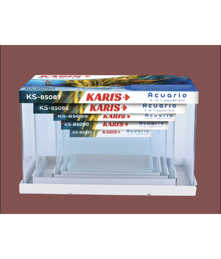 [KS-85087] Karis 5 in 1 Aquarium- 50x34x34cm (Maximum)