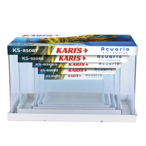 [KS-85087] Karis 5 in 1 Aquarium- 50x34x34cm (Maximum)