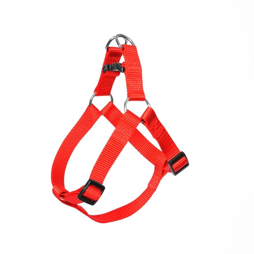 [LR0111000067] Duvo+ Nylon Step In Harness, Red[Dimension - 50-65cm x 20mm]