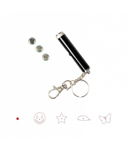 [LR10018] Duvo Laser pointer catch the light 5 in 1 - 13 x 2.5 x 1.5cm[Dimension - 13 x 2.5 x 1.5cm]