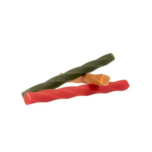 [LR10091] Duvo Garden Bites Dental Twisters Small Pouch 13cm - 28 Pcs Mix Colors