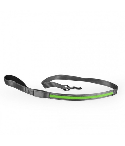 [LR10647] Duvo Metal Leiband Flash Light usb Nylon 120cm/25mm[Color - Green]