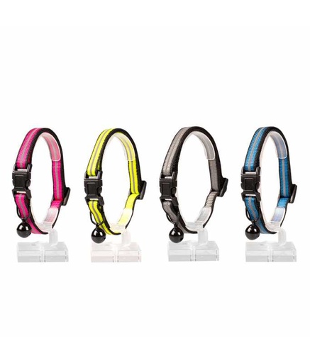 [LR11186] Duvo+ Cat Collar Reflective Duo Mixed Colors 20-30cm / 10Mm