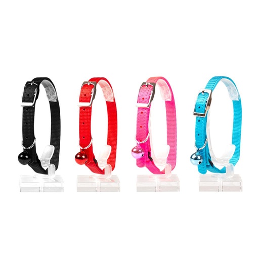 [LR11196] Duvo+ Cat Collar Uni 2 Nylon Mixed Colors 20-30cm / 10Mm