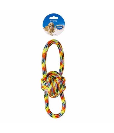 [LR11595] Duvo+ Cotton Rope With 2 Loops Beach - 35x10.5cm