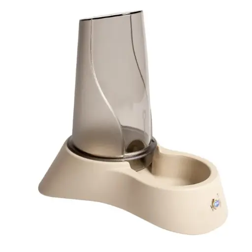 [LR11627] Duvo Water & Food Dispenser Nuvola[Color - Brown, Volume - 1.5L]
