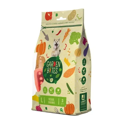 [LR11650] Duvo Garden Bites Veggie Friends-Mixed Colors-11cm-3pcs  [270g]