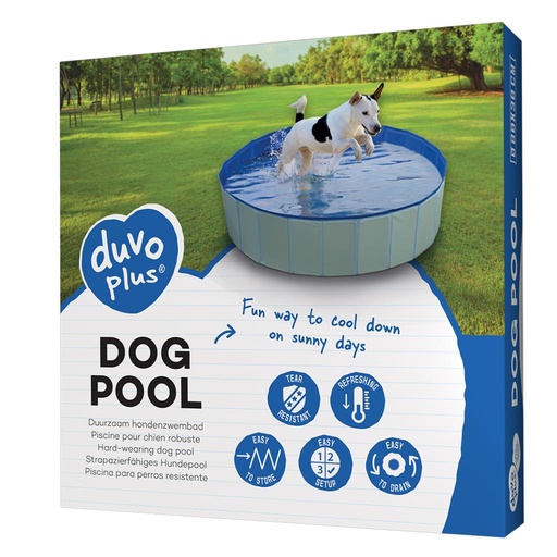 [LR11760] Duvo+ Dog Pool Blue[Diameter - 80x30cm]