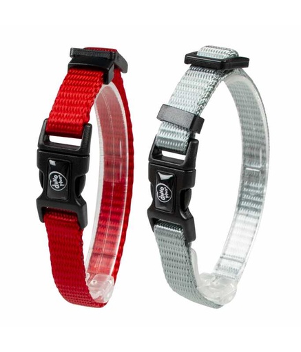 [LR11892] Duvo+ Puppy Collar Mixed Colors[Dimension - 13-20cm x 10mm]