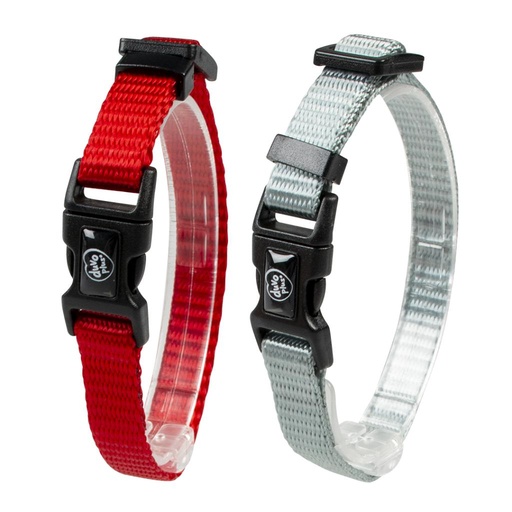 [LR11893] Duvo+ Puppy Collar Mixed Colors[Dimension - 20-35cm x 10mm]