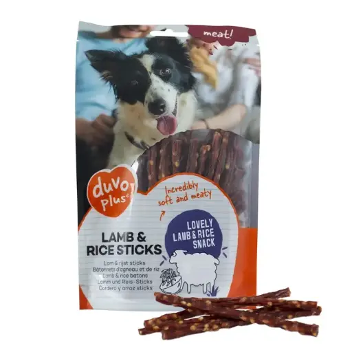 [LR11953] Duvo Dog Snack 80g[Flavor - Lamb & Rice]