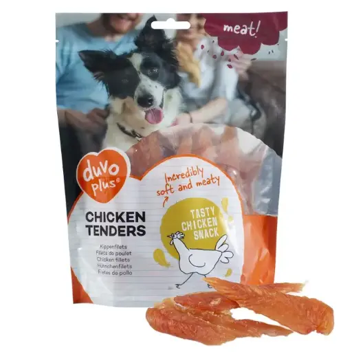 [LR11957] Duvo Dog Snack - 400g[Flavor - Chicken, Options - Tenders]